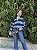 BLUSA MODAL LISTRA MARINHO/AZUL BEBE - Imagem 2