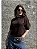 BLUSA DANIELA MARROM - Imagem 1