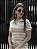 BLUSA POLO LISTRAS ELIS BEGE - Imagem 2