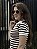 BLUSA POLO LISTRAS ELIS MARROM - Imagem 4