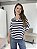 BLUSA REBECA MC MARINHO/OFF - Imagem 1