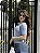 BLUSA MARCELLE MC AZUL - Imagem 3