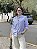 CAMISA JOANA LISTRADO AZUL - Imagem 3