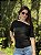 BLUSA CELINE ASSIMETRICA PRETO - Imagem 2