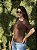 BLUSA CELINE ASSIMETRICA MARROM - Imagem 2