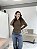 BLUSA RENDA MURIEL MARROM - Imagem 5