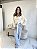CALÇA JEANS WIDE OLIVIA JEANS CLARO - Imagem 5