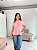 BLUSA PEPLUM CATARINA ROSA - Imagem 1