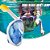 Snorkel Full Face com suporte a  GO PRO Máscara de mergulho para o Rosto Completo - Imagem 3