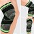 Joelheira Compressão Esportiva Velcro Meia Ortopedica Tiras - Imagem 3