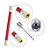 Kit para Encher Com 5 Bicos para Encher Bola Pneu Piscina e Boias - Imagem 4