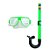 Snorkel com Kit de Mergulho com Respirador Praia Piscina Lazer INFANTIL - Imagem 3