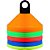 Kit Cones tarturaga demarcatorio chines Treino Funcional discos - Imagem 1