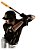 Taco de Baseball Profissional Vollo Oficial Madeira Maciça - Imagem 3