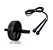 Roda Abdominal e Corda de Pular Musculação Exercícios Esporte Fitness - Imagem 10