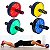 Roda Abdominal e Corda de Pular Musculação Exercícios Esporte Fitness - Imagem 5