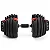 Halter Regulável 24kg Anilha Dumbbell Ajustável - Imagem 4