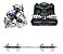 Maleta De Halteres Barra Anilhas Dumbbell Kit Completo até 20 KG - Imagem 1