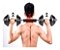 Maleta De Halteres Barra Anilhas Dumbbell Kit Completo até 20 KG - Imagem 4