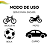 Bomba de Ar com Pedal Portátil Para Pneu Bola Bicicleta Carro - Imagem 3