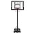 Tabela de Basquete Adulto/ infantil Profissional Portatil Oficial movel  2,10m Aro 38cm - Imagem 1