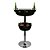 Bistrô Futdrink Pebolim E Suporte Para Bebidas 3 Em 1 Cor Da Mesa De Pebolim Preto - Imagem 6