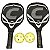 2 Raquetes Pickleball Em Madeira Kit completo + Bola - Imagem 1