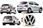 EMBLEMA LOGOTIPO PORTA MALAS VW FOX 09/14 GOL 09/12 - Imagem 1