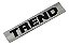 Emblema Plaqueta Trend Vw Gol/voyage G5/fox 09 À 12 - Imagem 1