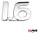 Emblema Escrita Renault Sandero 1.6 2013 2014 2015 2016 Cromado - Imagem 3