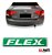 Emblema Adesivo Flex Verde Resinado Honda Civic City Fit - Imagem 3
