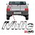 Emblema Mille Mala Fiat Uno 2004 2005 2006 07 2008 Cromado - Imagem 3
