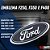 Emblema Grade Fd F250 F350 F4000 04/17 Alto Relevo Azul - Imagem 2
