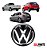 Emblema Vw Porta Mala Gol Saveiro G3 G4 00 A 14 Cromado - Imagem 3
