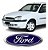 Emblema Grade Ford Fiesta 2000/2003 - Imagem 1