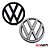 Emblema Grade Vw Gol 87/90 - Imagem 3