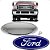 Emblema Grade Radiador F250/ F350/ F4000 07 A 16 Resinado Parafuso - Imagem 1