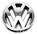 Emblema Grade Vw Polo Cromado 07 08 09 10 11 12 - Imagem 1