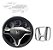 Emblema Adesivo H Honda Volante Fit City New Civic Hrv - Imagem 1