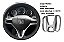 Emblema Adesivo H Honda Volante Fit City New Civic Hrv - Imagem 5