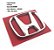 Emblema Adesivo H Honda Volante Fit City New Civic Hrv - Imagem 2