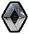 Emblema Grade Sandero Megane 2008 2009 2010 2011 2012 - Imagem 1