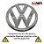 Emblema Vw Grade Dianteira Gol Saveiro Voyage G6 G7 G8 - Imagem 2
