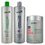 Kit Escova Progressiva CTIM Platinum e Shampoo Antirresíduos e Botox Selante 3D Argan 6 em 1 - Paiolla - Imagem 1