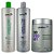 Kit Escova Progressiva CTIM Platinum e Shampoo Antirresíduos e Botox Selante 3D Violet 7 em 1 - Paiolla - Imagem 1