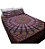 Colcha com Fronha Manta Mandala Tecido Indiano Importada Casal Queen Boho - Imagem 2