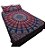 Colcha com Fronha Manta Mandala Tecido Indiano Importada Casal Queen Boho - Imagem 6
