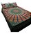 Colcha com Fronha Manta Mandala Tecido Indiano Importada Casal Queen Boho - Imagem 9