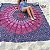 Manta Colcha Casal Queen, Capa de Sofa, Cortina, Tecido Painel  Mandala - Imagem 5