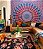 Manta Colcha Casal Queen, Capa de Sofa, Cortina, Tecido Painel  Mandala - Imagem 1